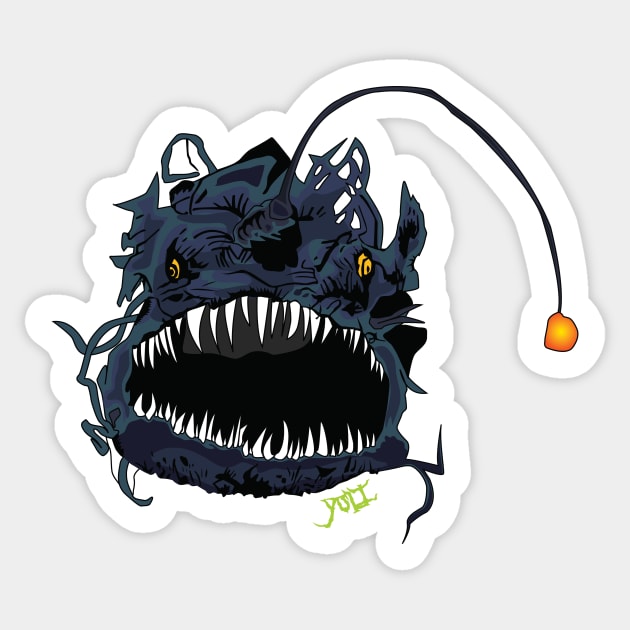 Angler Sticker by Predator